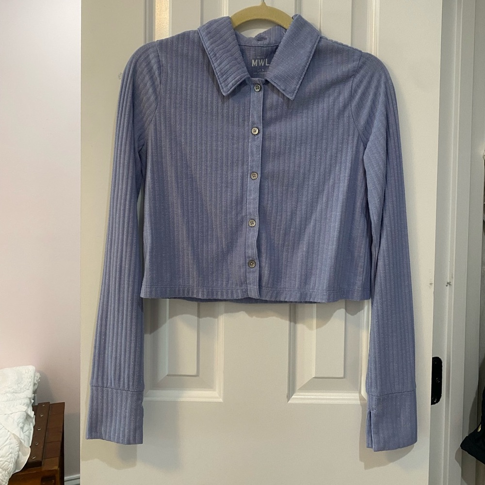 Madewell blue top